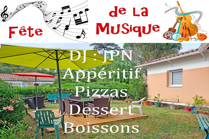 Fête de la musique - Mardi 21 juin 2022 à 18h au Club House