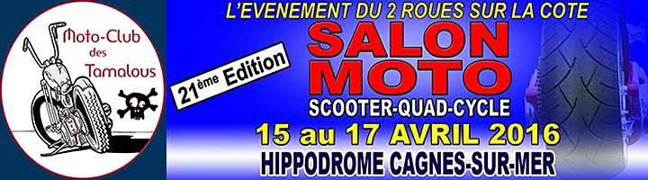 Salon de la Moto et du Scooter à Cagnes-sur-mer