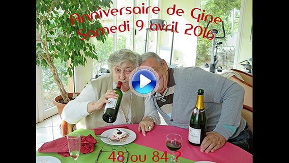 Anniversaire de Gine - 9 avril 2016